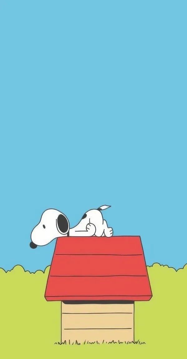 hình nền điện thoại cute snoopy 