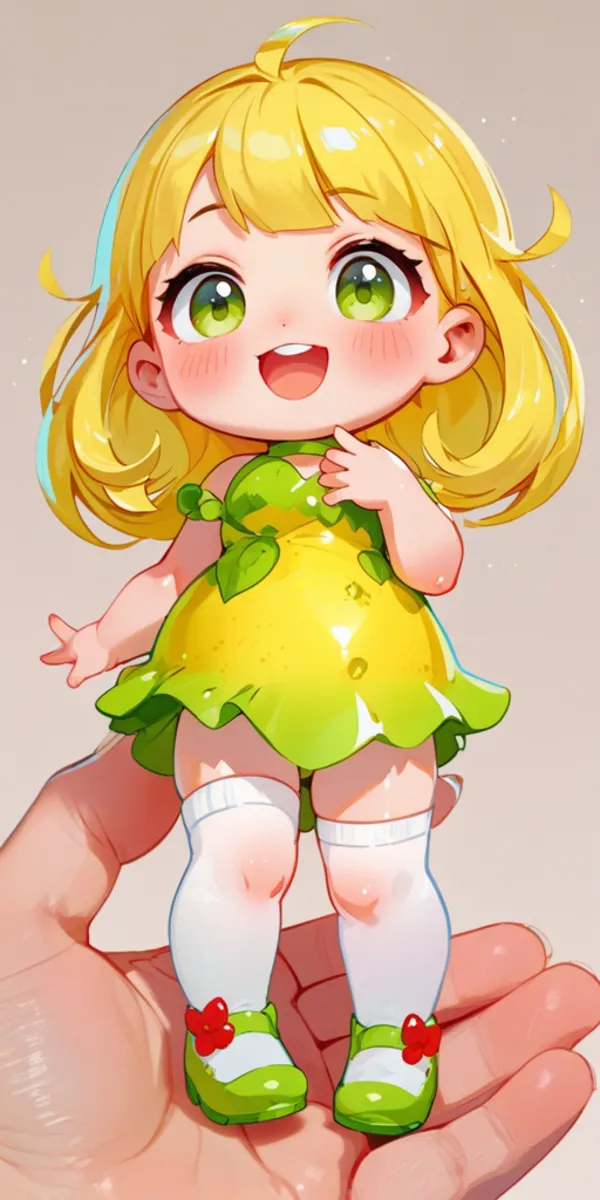 Ảnh anime nữ chibi ngọt ngào