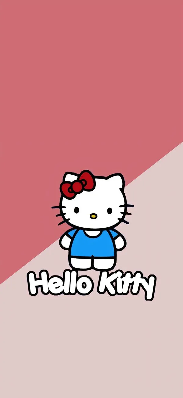 Hình nền điện thoại Hello Kitty đáng yêu 