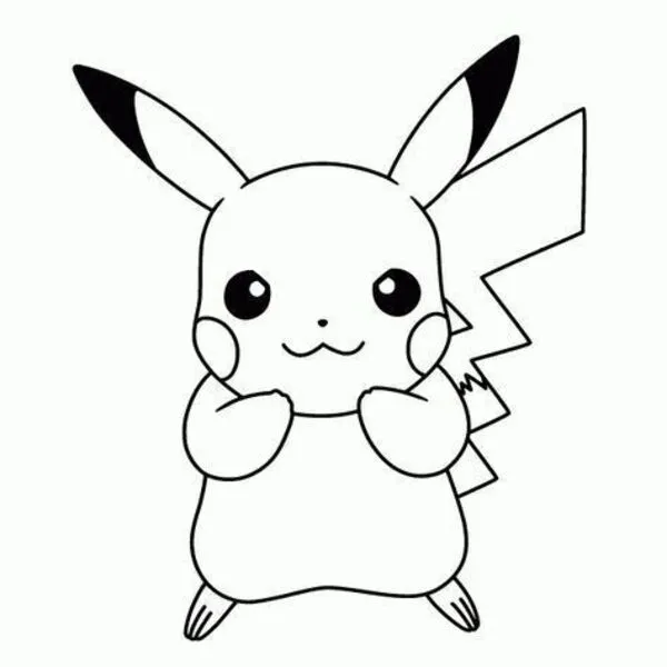 tranh tô màu pokemon cực dễ thương