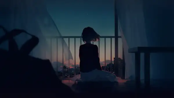 ảnh chill lofi cô đơn 