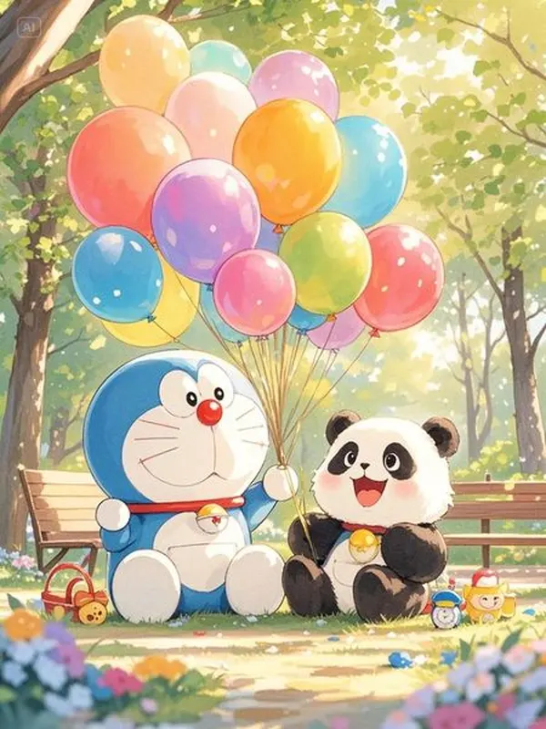 hình nền điện thoại dễ thương doraemon