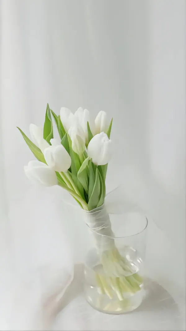 hình nền điện thoại hoa tulip cưới