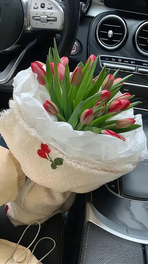 hình nền điện thoại hoa tulip bó hoa