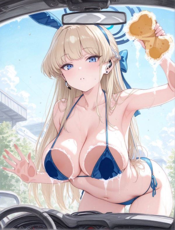 ảnh anime gái xinh mặc bikini 40