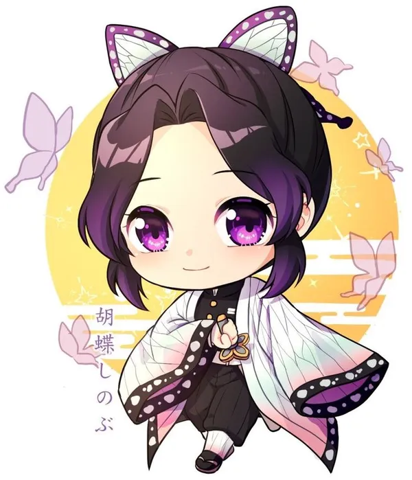 ảnh shinobu chibi đáng yêu 