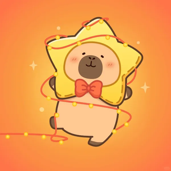 capybara avatar cute