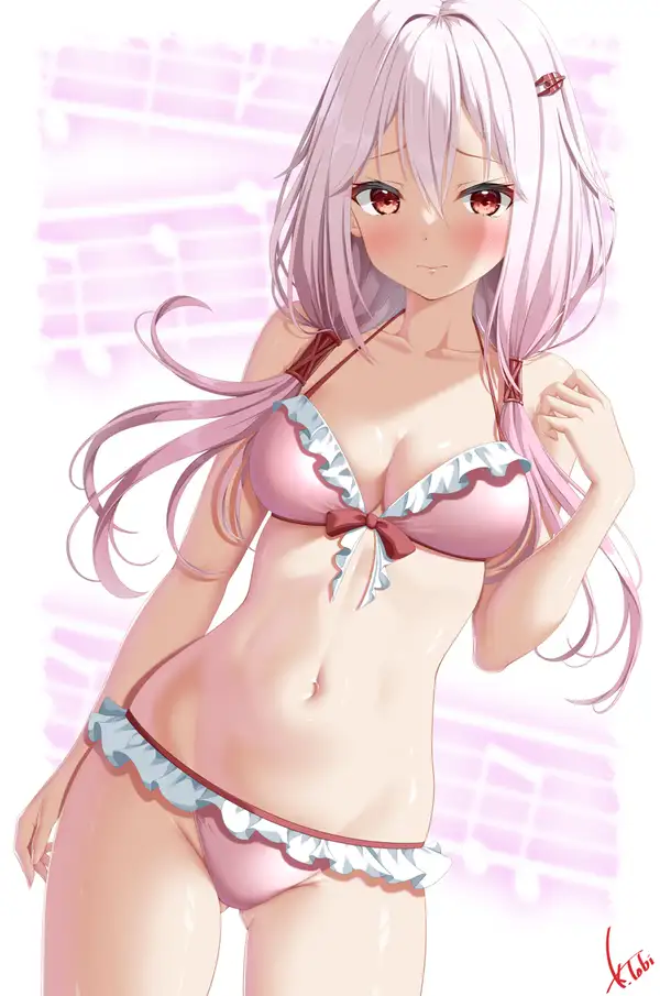 yuzuriha inori bikini hồng 