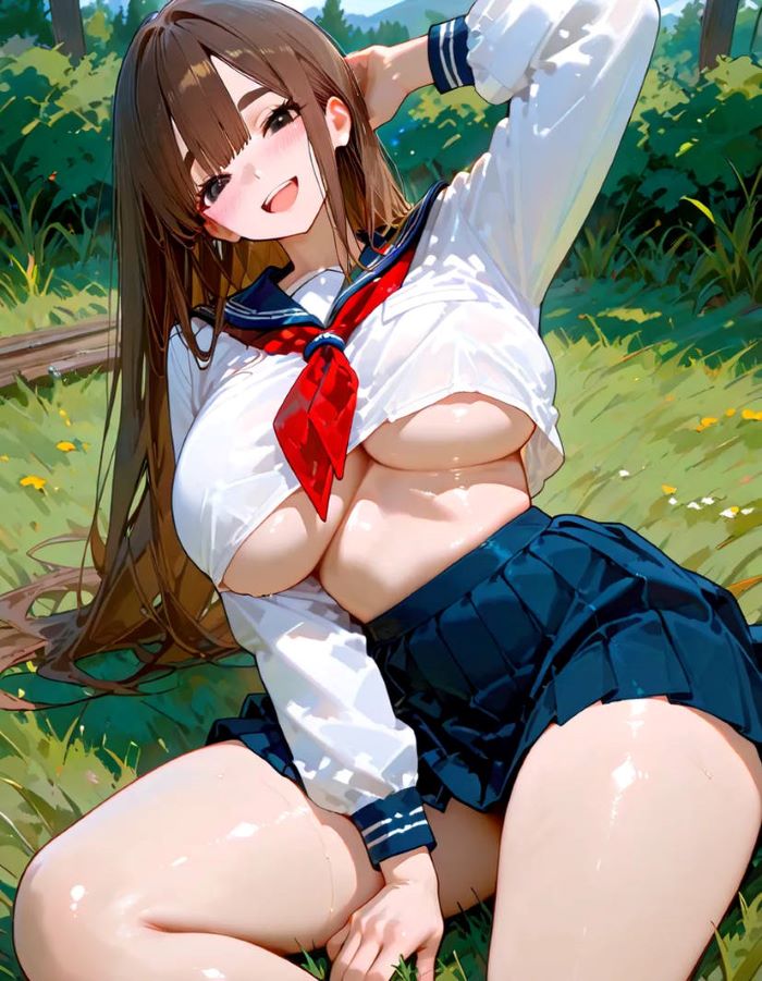 Ảnh anime girl ngực to vú bự