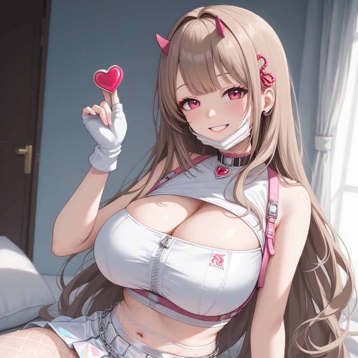 Hình anime hot girl ngực to vú bự