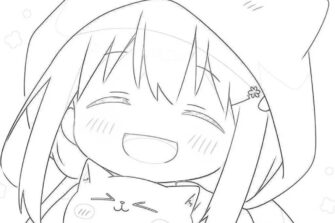 102+ mẫu tranh tô màu anime cute, dễ vẽ cho bé và người lớn