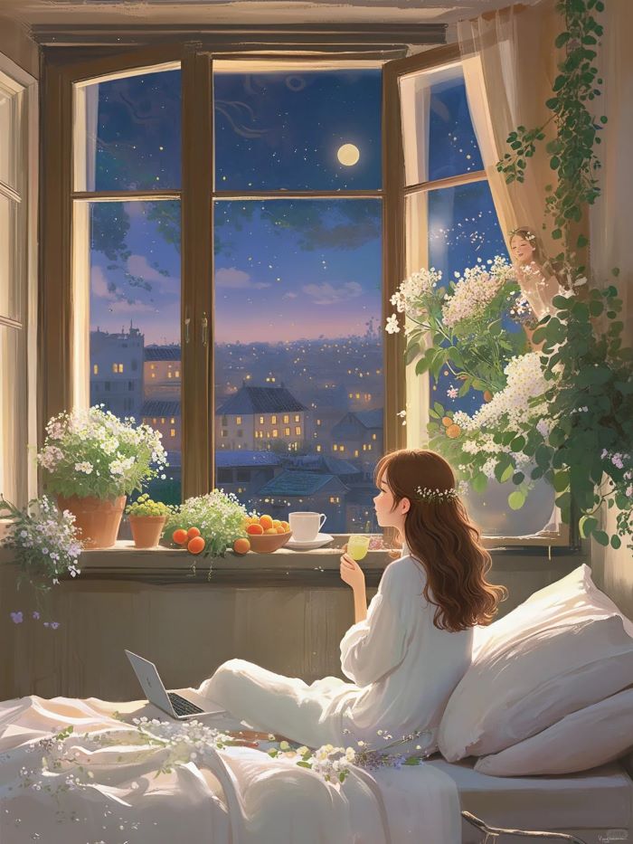 Ảnh anime cô đơn đẹp nhất
