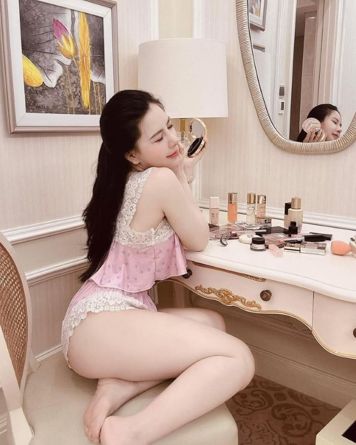 ảnh girl xinh mặc đồ ngủ 