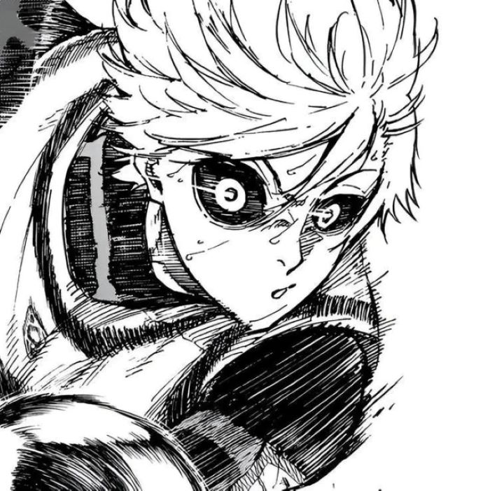 ảnh nagi seishiro đen trắng 