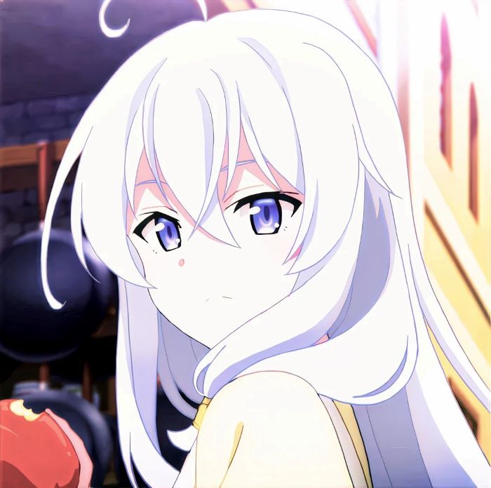 Avatar Elaina nền trong suốt