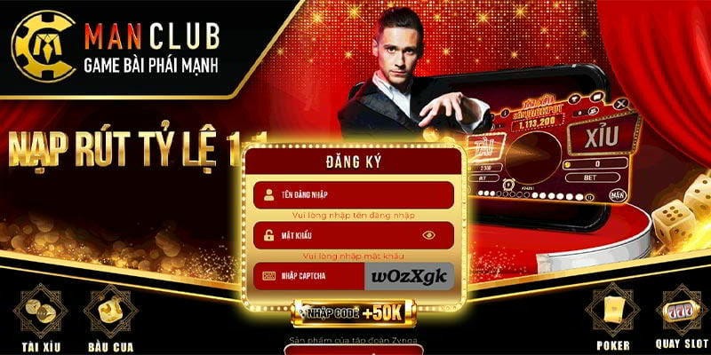  Tải app ManClub chính thức để đăng ký ManClub dễ dàng.