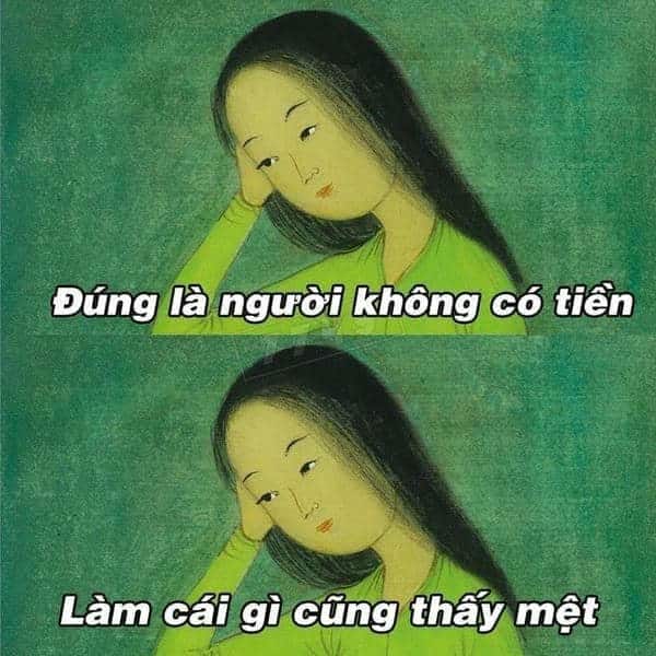 meme hết tiền 22