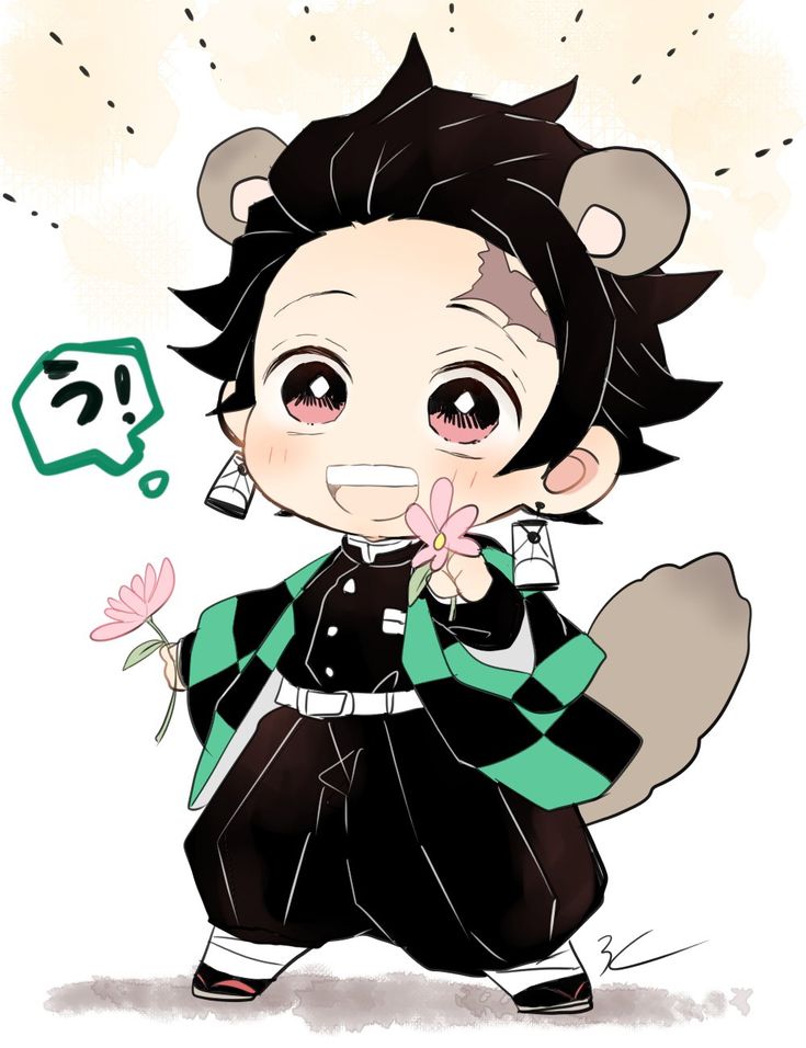Bộ ảnh Tanjiro Chibi đẹp