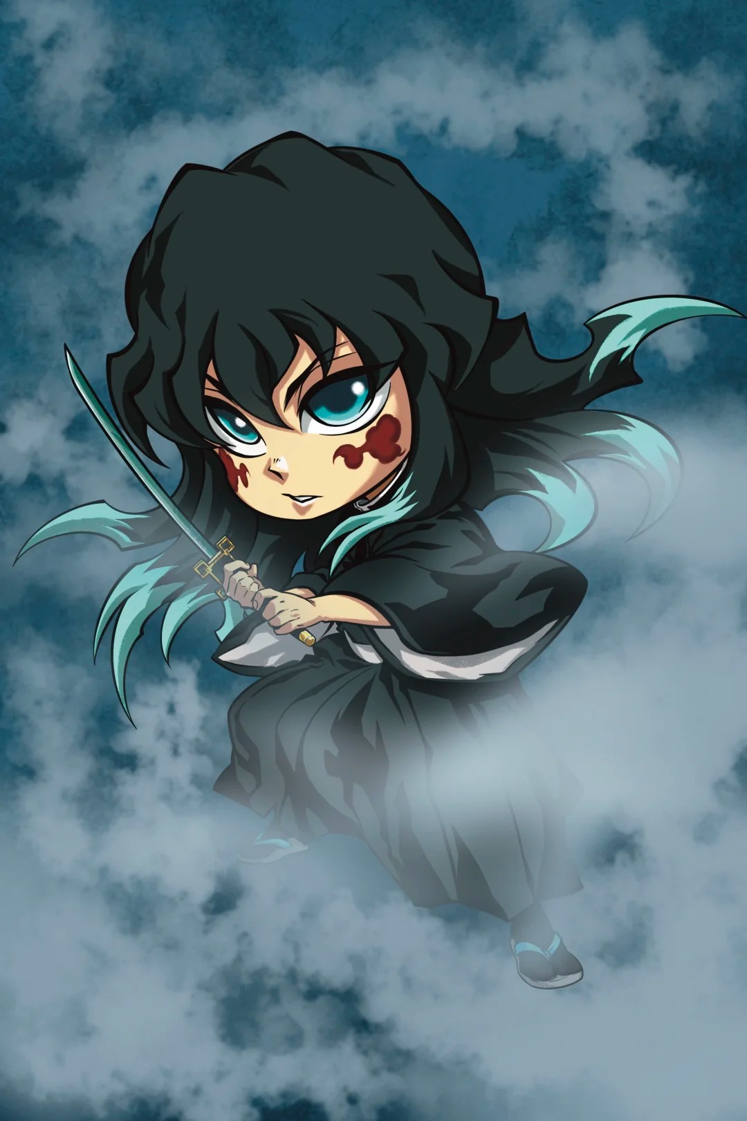 Tanjiro Chibi đơn giản mà chất