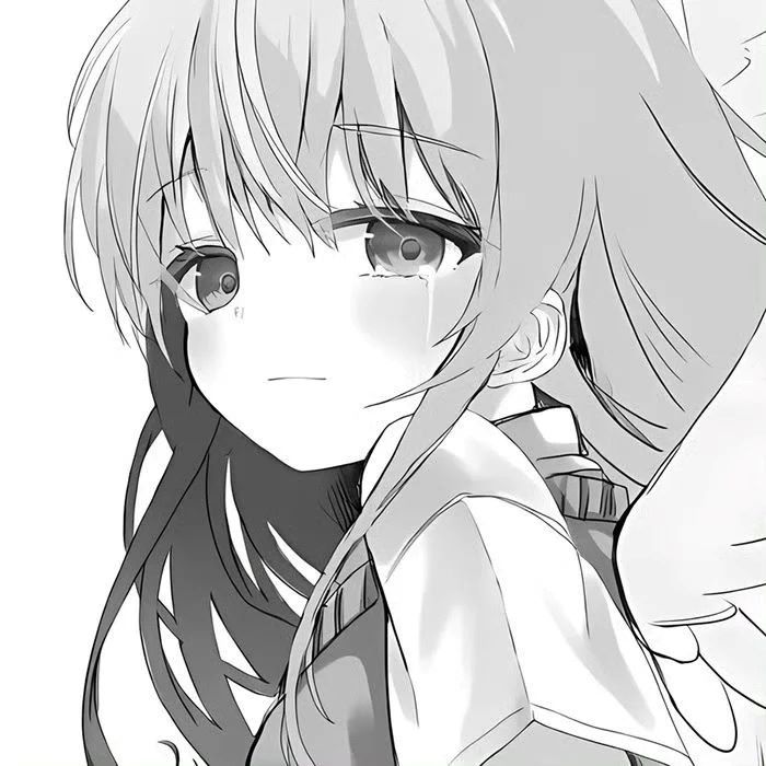 avatar anime đen trắng 26