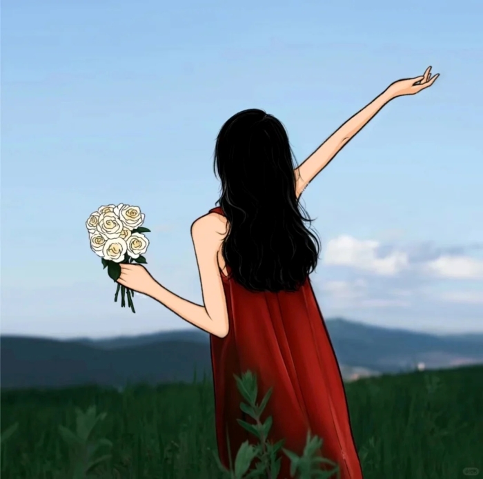 avatar chụp sau lưng nữ 14