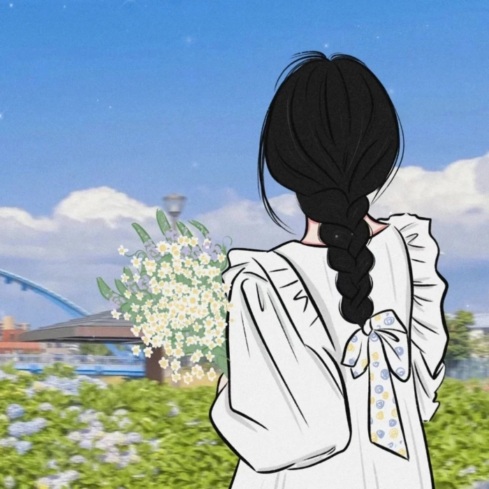 avatar chụp sau lưng nữ 15