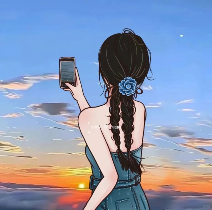avatar chụp sau lưng nữ 17