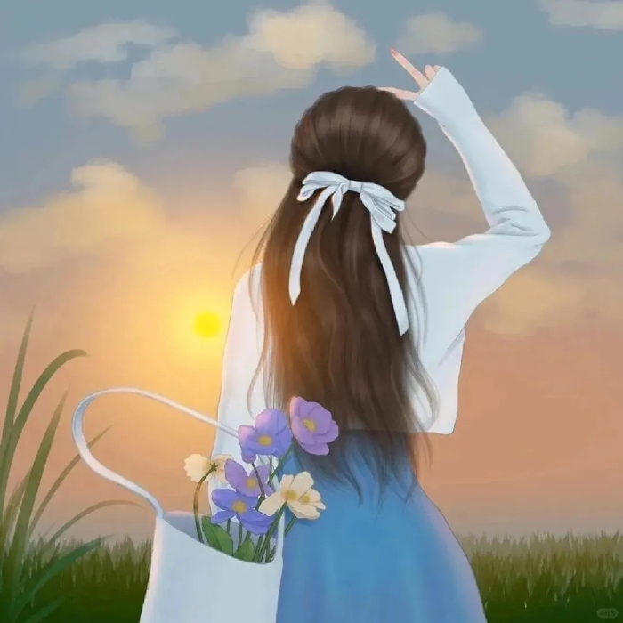 avatar chụp sau lưng nữ 23