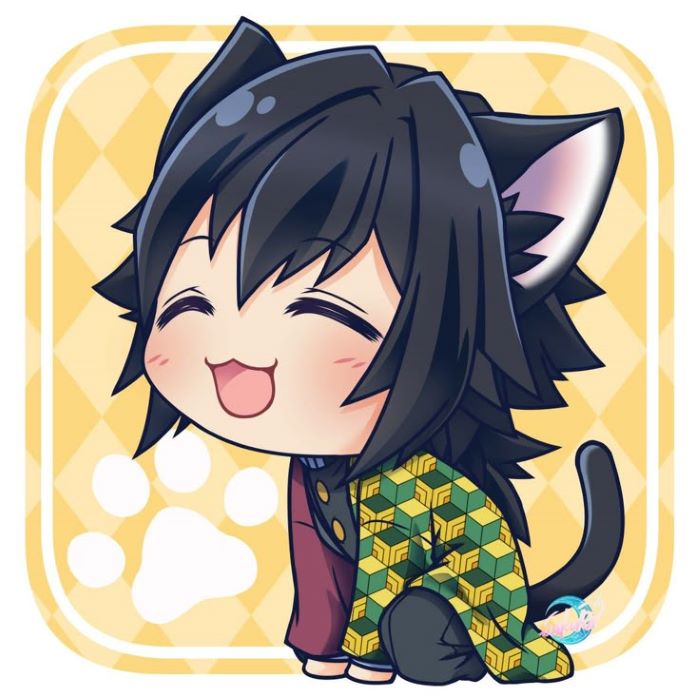 tomioka chibi đáng yêu 