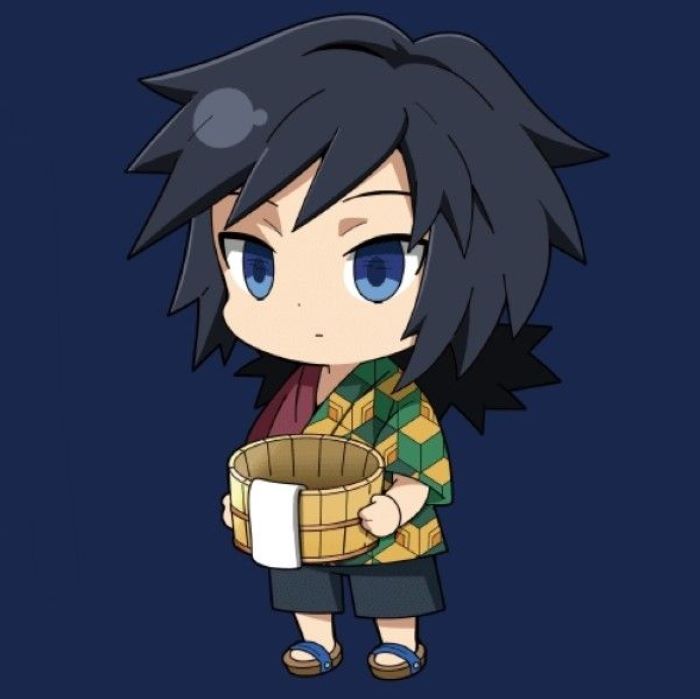ảnh vẽ tomioka chibi
