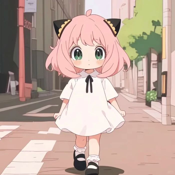 Ảnh chibi Anya nhỏ nhắn xinh xắn
