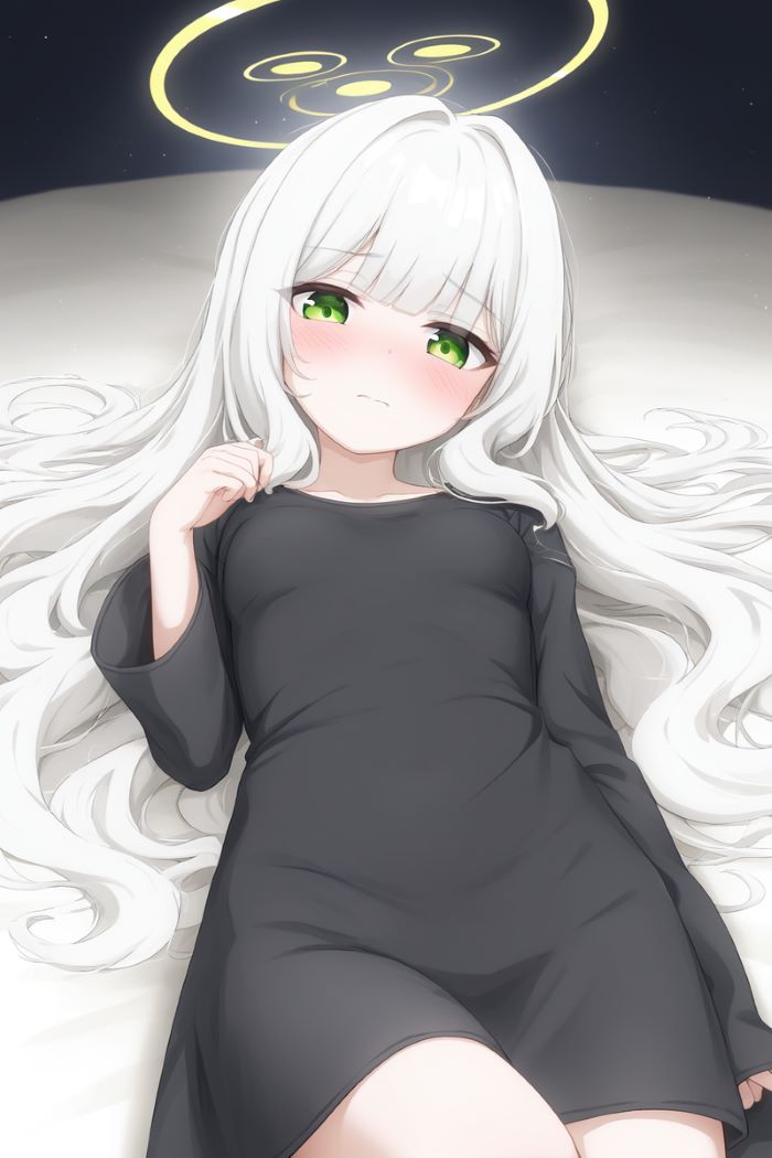 Gái anime mắt xanh 
