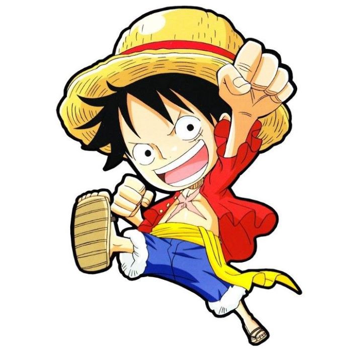 luffy chibi biểu cảm dễ thương lạ mắt
