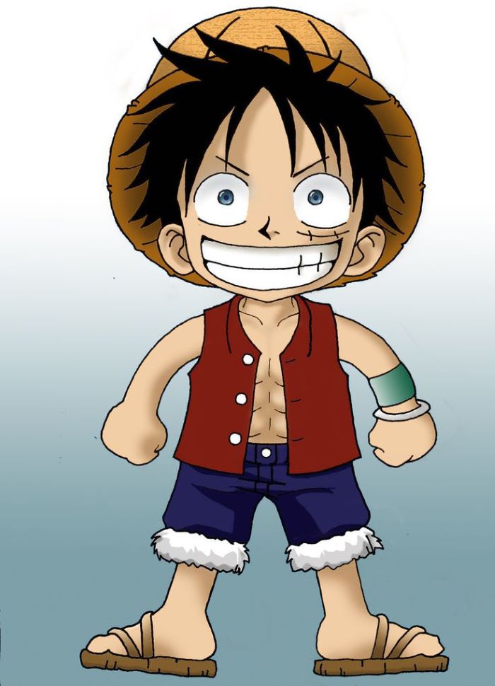 luffy chibi nhảy múa siêu hài hước
