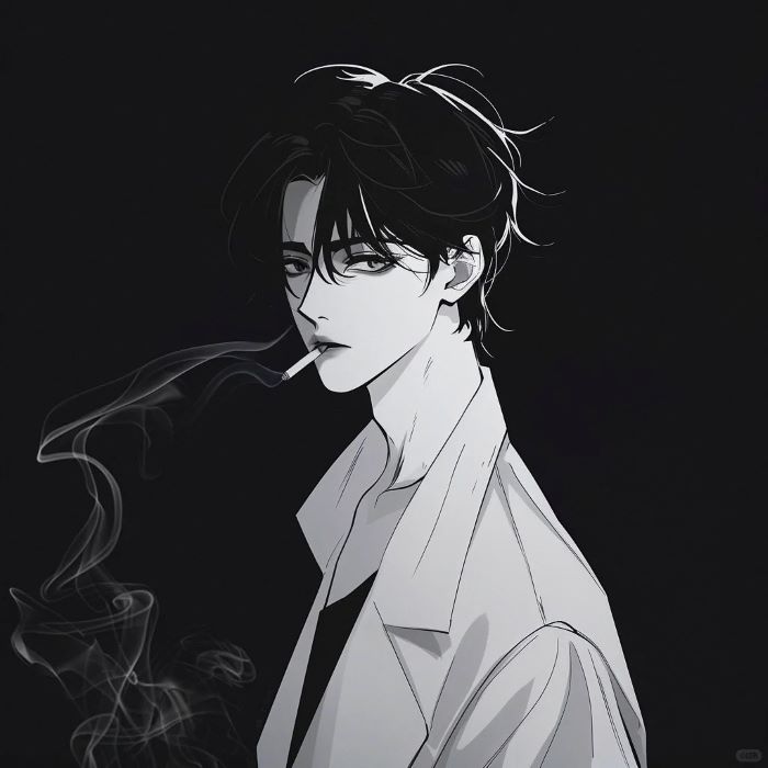 anime bad boy hút thuốc
