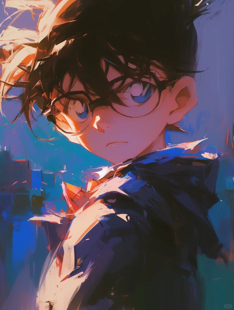 Conan cute phong cách anime
