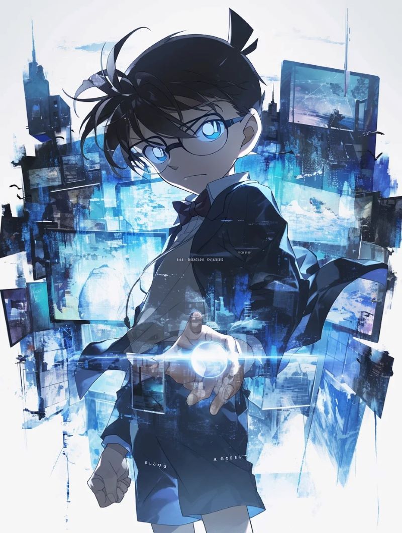 Avatar Conan cute dễ thương
