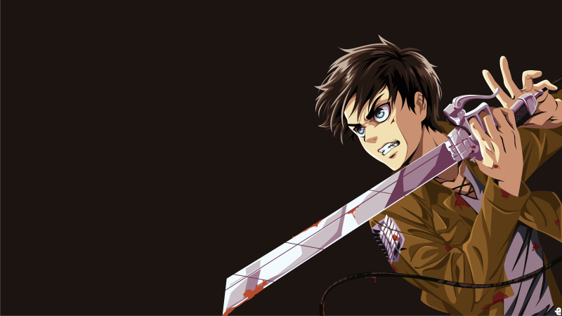 Eren Titan hình nền 4K
