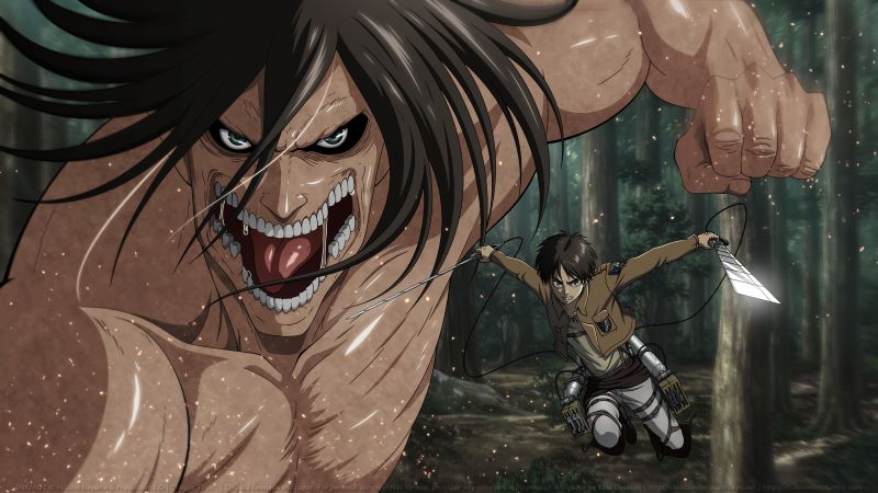 Hình nền Eren 4K đẹp
