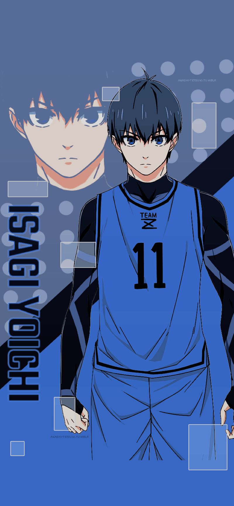Ảnh Isagi chuẩn main anime