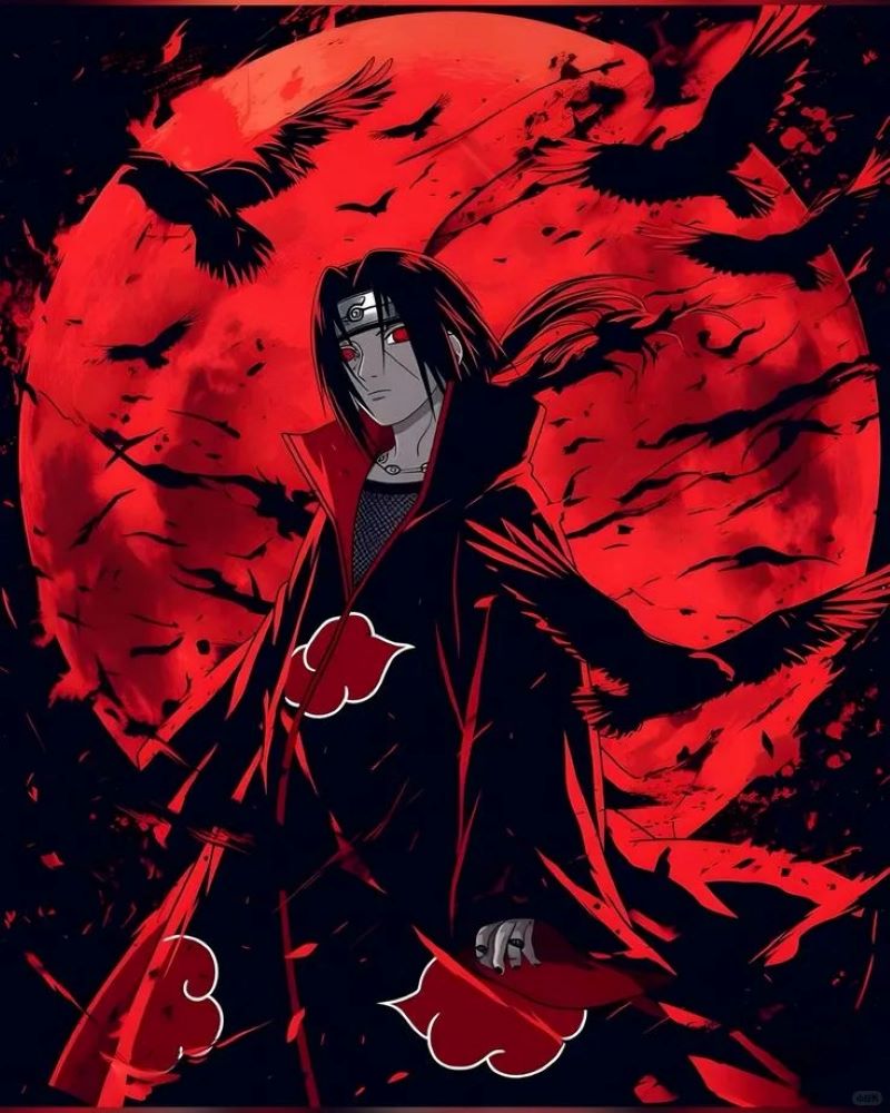 Avatar Itachi Uchiha ngầu