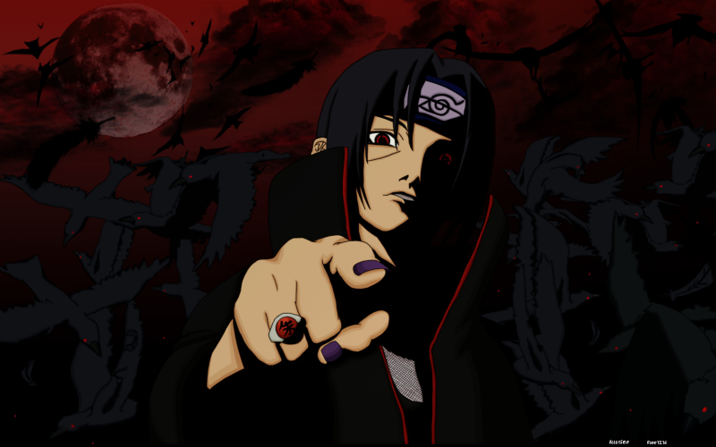 Itachi Uchiha chiến đấu
