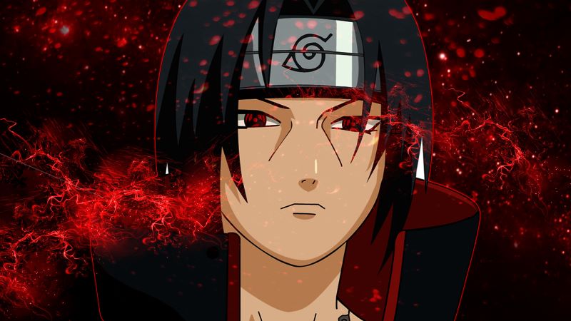 Itachi và Sharingan đỏ rực
