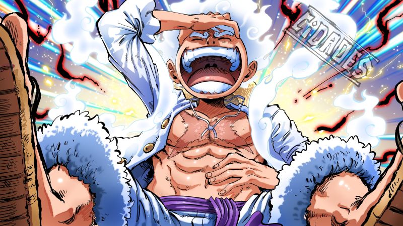 Ảnh đẹp Luffy Gear 5 full 4K