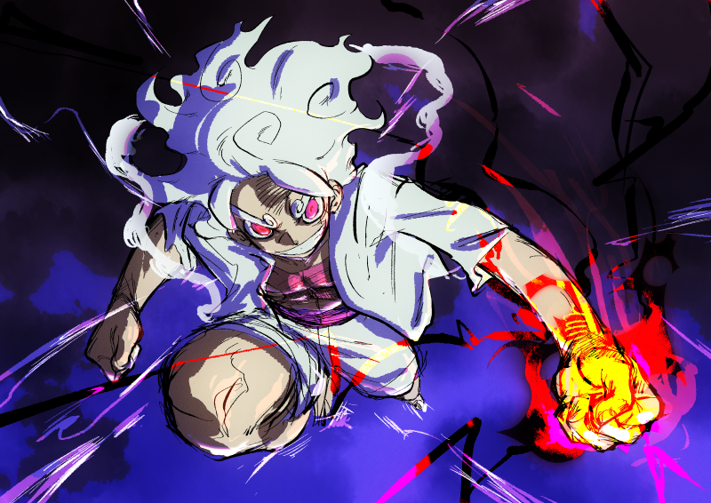 Luffy Gear 5 anime 2025 cực ngầu
