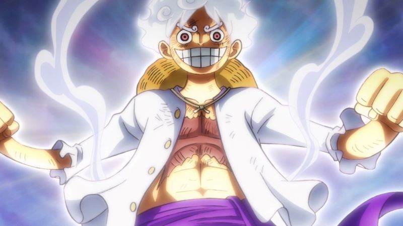 Ảnh Gear 5 của Luffy cực chiến