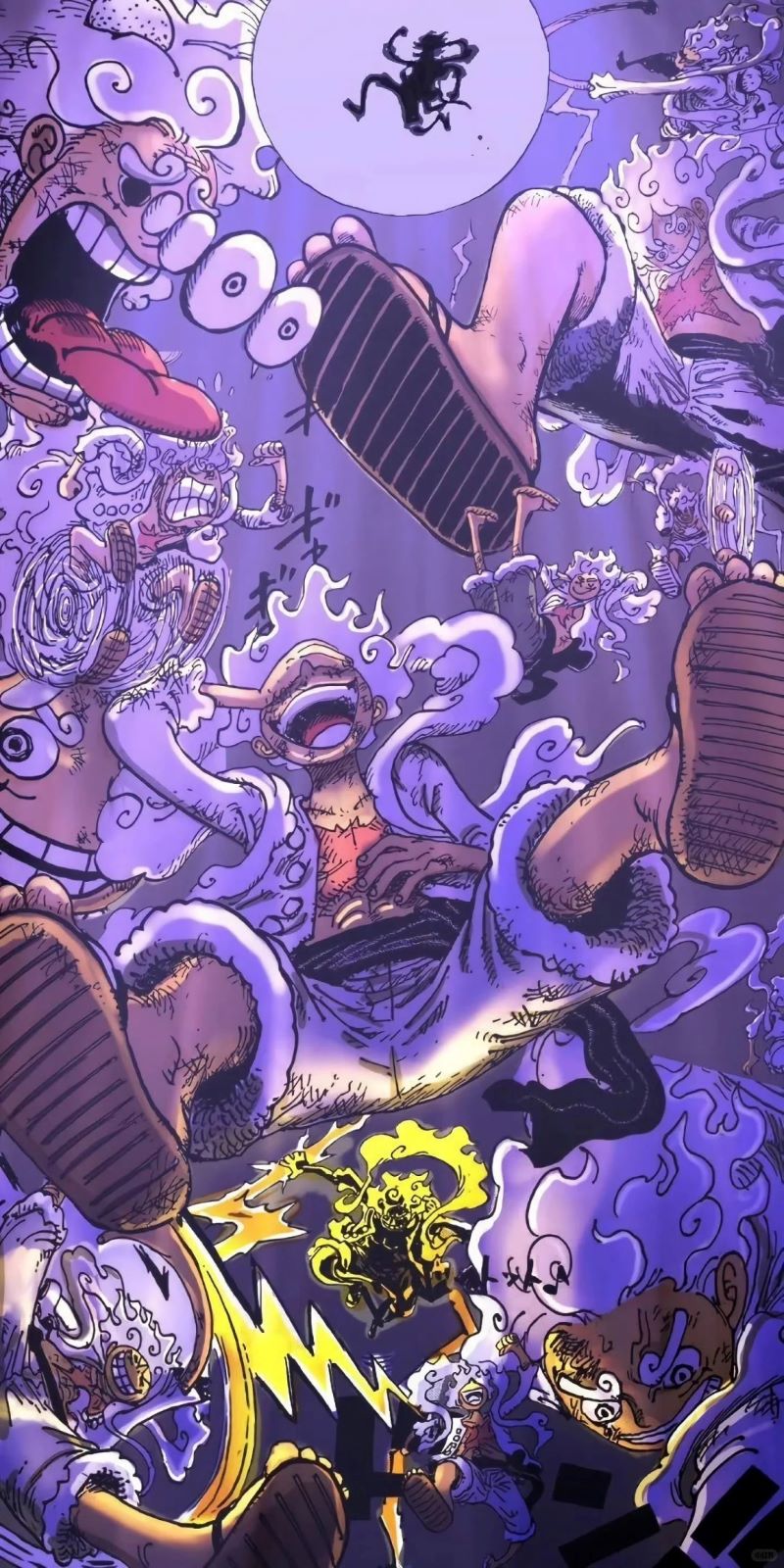 avatar Luffy Gear 5 