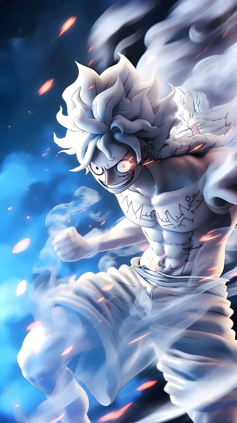 Hình Luffy Gear 5 chất lượng cao