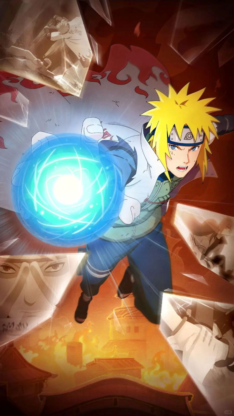 Ảnh Naruto luyện tập
