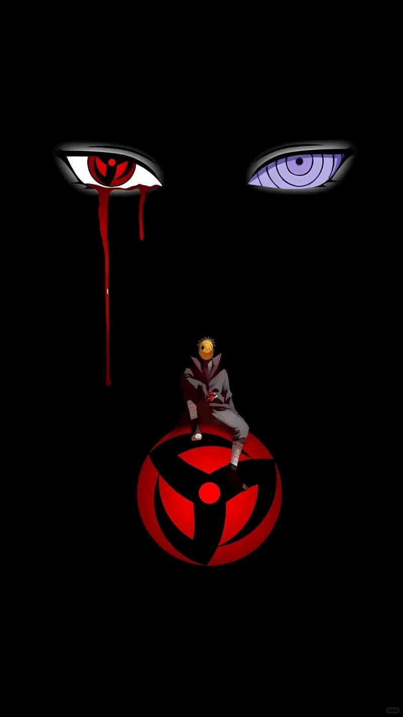 ảnh Obito ngồi trầm tư